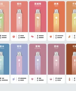 TUTX 6500 PUFFS 拋棄式 電子煙 15種風味意境，任心選擇。暢享不間斷的純粹體驗，伴您持久續航。