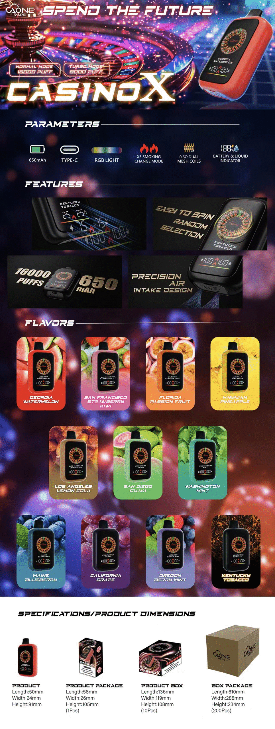 AONE VAPE CasinoX