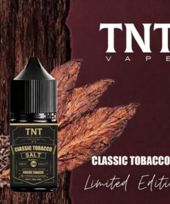 【TNT VAPE 菸草系列電子煙煙油】 | 30ML台灣進口 | 40mg真實擊喉感 | 煙民轉換首選